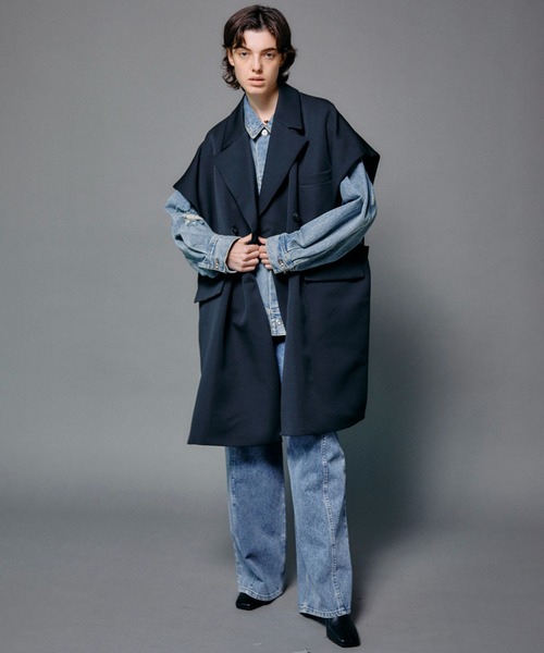 MAISON SPECIAL（メゾンスペシャル）の「High Count Over Gilet/ハイ