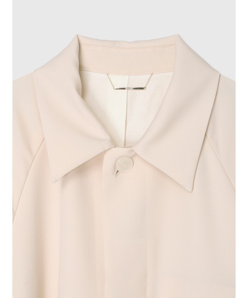 ウールステンカラーロングコート（ステンカラーコート）｜anuans（ア