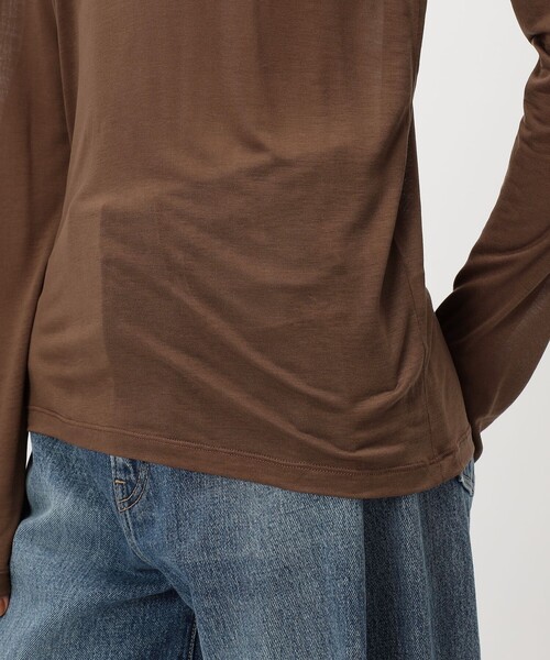 BASERANGE バンブー ロングスリーブプルオーバー（Tシャツ/カットソー