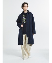 Barbour｜バブアーのステンカラーコート（ブルー・ネイビー/青色系