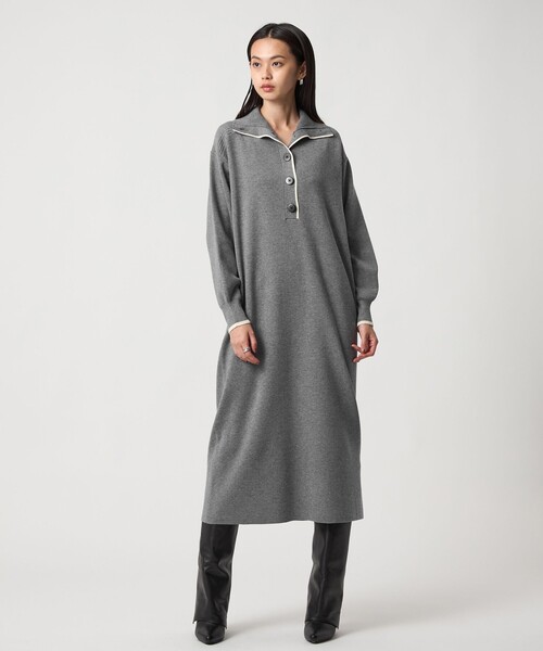 セール】＜EMMEL REFINES＞EM ハイショクライン タートルニット