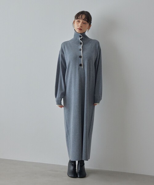 セール】＜EMMEL REFINES＞EM ハイショクライン タートルニット