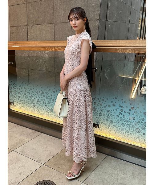 セール】バックシャンレースドレス（ドレス）｜CELFORD（セルフォード