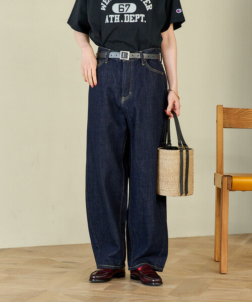 パンツ FREAK'S STORE Lee RIDERS 101 CURVE LEG Lee × FREAK'S STORE