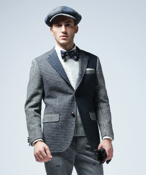 J.PRESS（ジェイプレス）の「HARRIS TWEED×J.PRESS クレイジーパターン