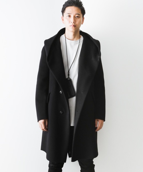 ATTACHMENT（アタッチメント）の「カシミア混ダブルフェイスビーバー