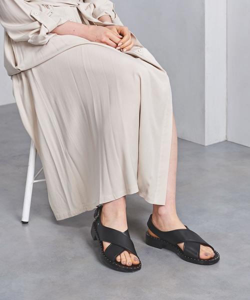 美品✨チャーチ Rhonda プレステージ カーフスキン サンダル 36