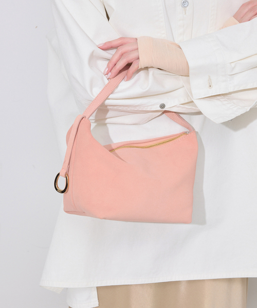 INNUE/イヌエ スウェードワンハンドルバッグ（ハンドバッグ）｜INNUE