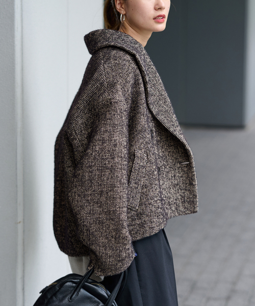 FRAMeWORK（フレームワーク）の「TWEEDショートコート（その他アウター