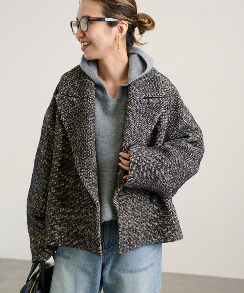 FRAMeWORK（フレームワーク）の「TWEEDショートコート（その他アウター