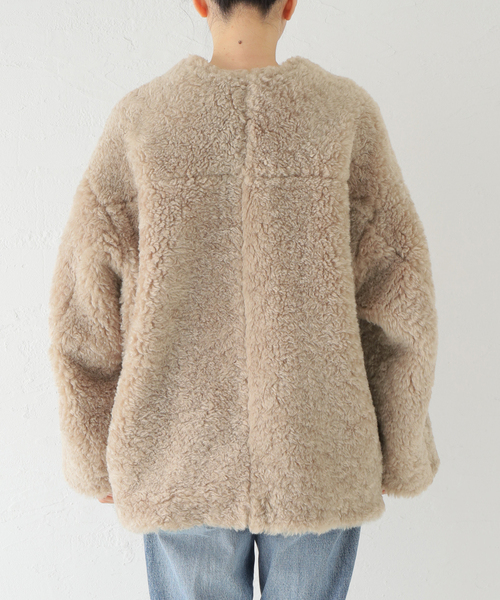 Deuxieme Classe（ドゥーズィエムクラス）の「TEDDY BOA ジャケット