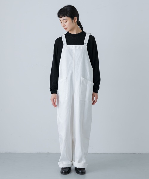 かぐれ（カグレ）の「バッククロスコットンサロペット（サロペット