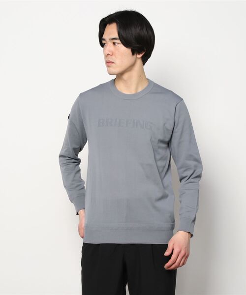 BRIEFING（ブリーフィング）の「MENS WR CREW NECK KNIT（ニット