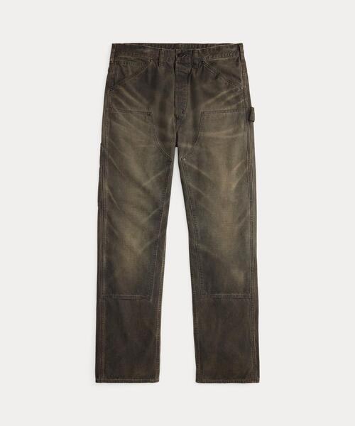 RRL（ダブル アール エル）の「インディゴ ストライプド ツイル