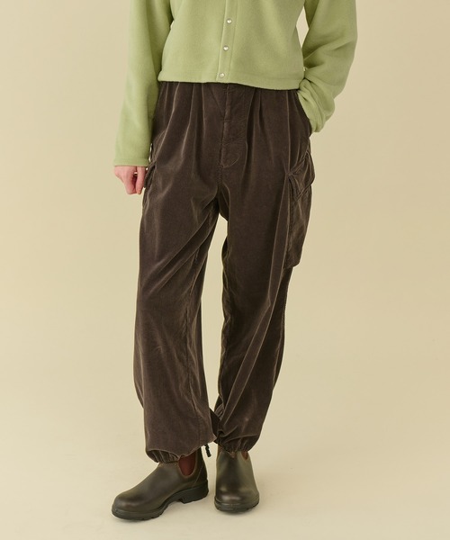 UNFIL（アンフィル）の「unfil | コットン コーデュロイカーゴパンツ