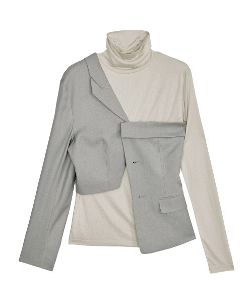 Ameri（アメリ）の「REMAKE LIKE JACKET TOP（テーラードジャケット