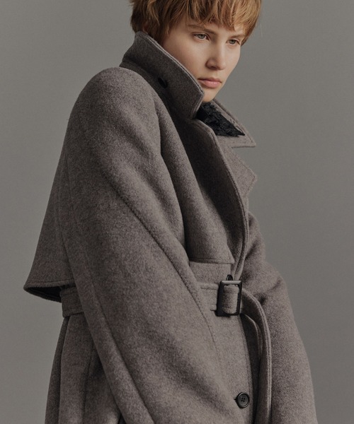 PUBLIC TOKYO（パブリックトウキョウ）の「アシメオーバーヨークコート