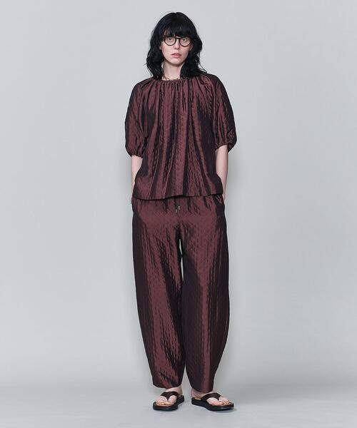 6（ロク）の「＜6(ROKU)＞QUILTED JACQUARD PANTS/パンツ（その他