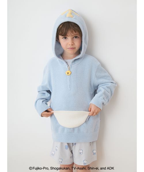 ドラえもん】【キッズ】パーカ（ルームウェア/パジャマ）｜gelato