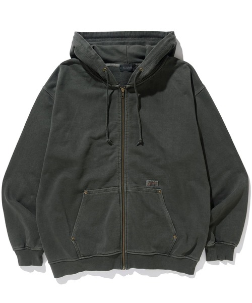 XLARGE（エクストララージ）の「PIGMENT DYED ZIP UP HOODED SWEAT