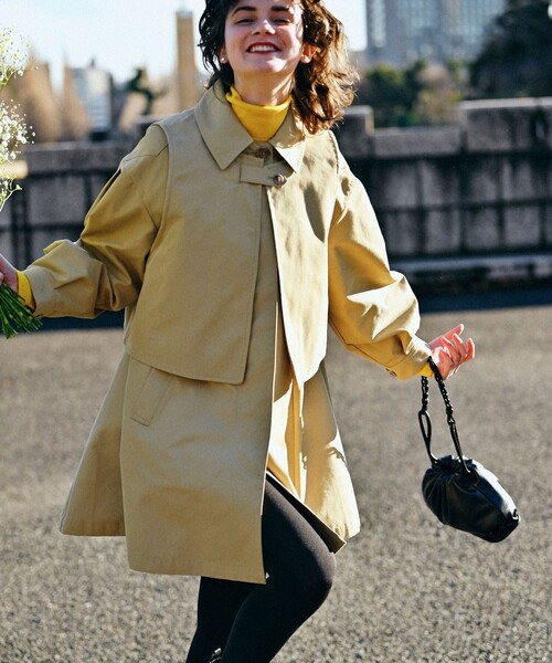 FREAK'S STORE（フリークスストア）の「ベスト付き2WAYミニコート