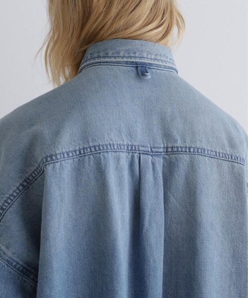 ◇ウォッシュドデニムシャツA（シャツ/ブラウス）｜LE PHIL（ルフィル