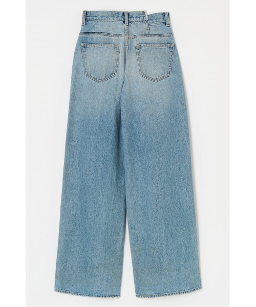 CROSS WAIST WIDE STRAIGHT(S) / クロスウエストワイドストレート