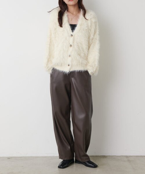 Lui's（ルイス）の「シャギーカーディガン（カーディガン/ボレロ