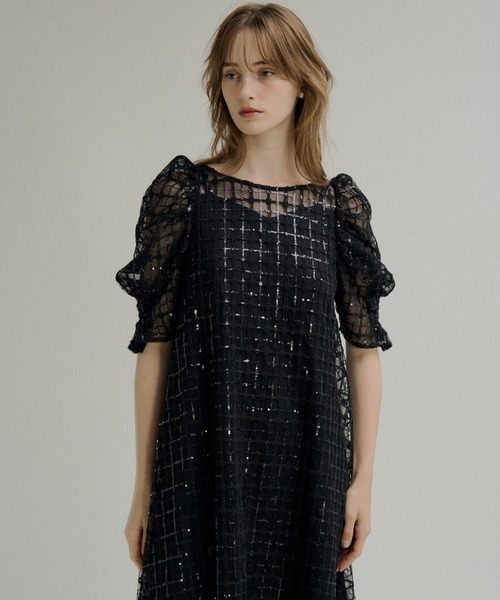 Kirakira check onepiece（ドレス）｜LE'RURE（リルアー）の