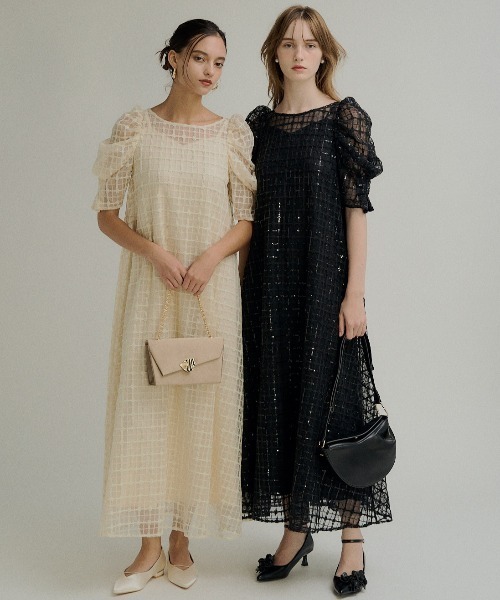 Kirakira check onepiece（ドレス）｜LE'RURE（リルアー）の