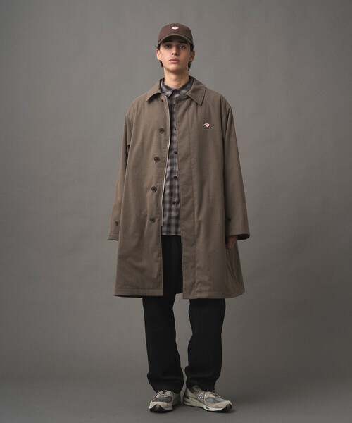 DANTON（ダントン）の「MEN'S WOOL LIKE INSULATION BALMACAAN COAT