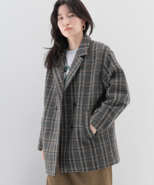 LOWRYS FARM（ローリーズファーム）の「ツィードチェックダブル