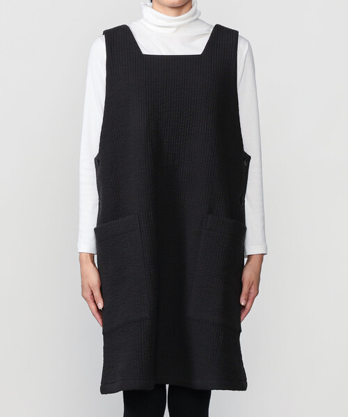 Bshop（ビショップ）の「eunoia | キルト サイドボタンワンピース