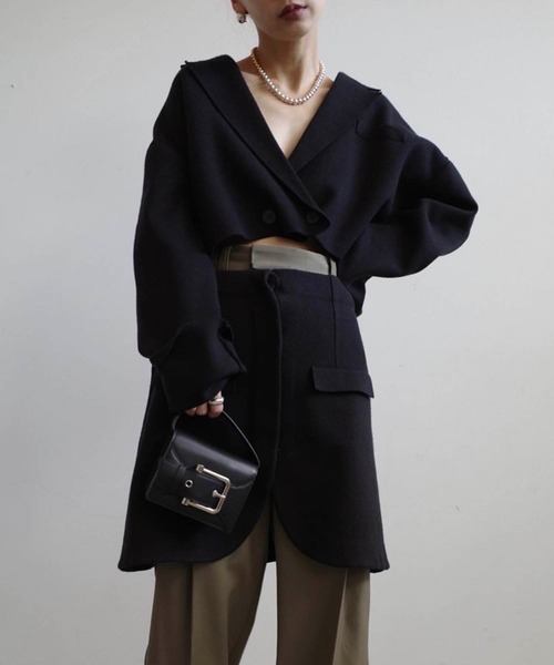 セール】JACKET SEPARATE KNIT TOP（その他アウター）｜Ameri（アメリ