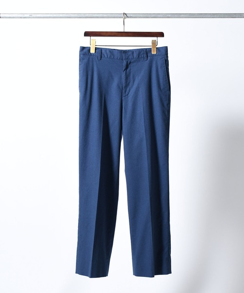 リネンミックスシャンブレーアクションスラックス | ジョンブル公式