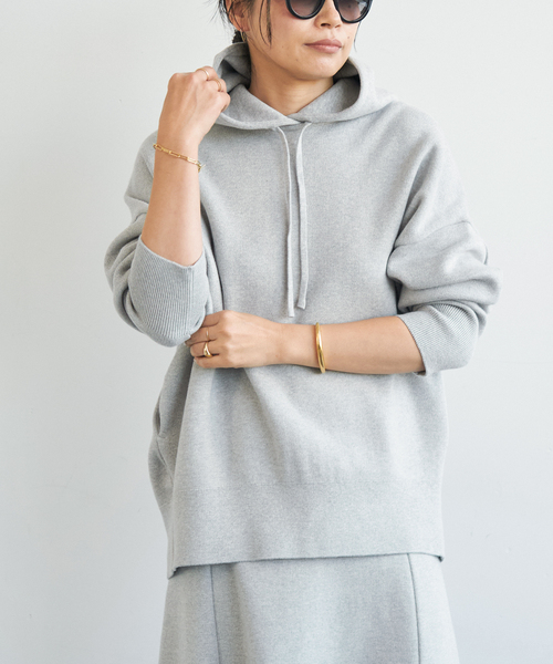 smooth TOP HOODY プルオーバー（パーカー）｜Deuxieme Classe