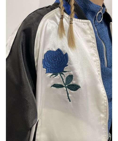 jouetie（ジュエティ）の「ローズエンブロイダリースカジャン【別注