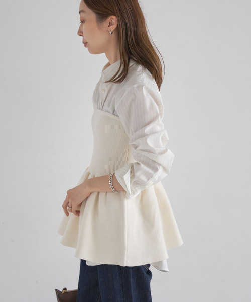 セール】ニットビスチェ（ニット/セーター）｜NOBLE（ノーブル）の