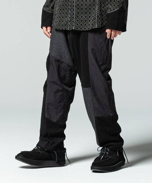 glamb（グラム）の「Patchwork pants / パッチワークパンツ（その他