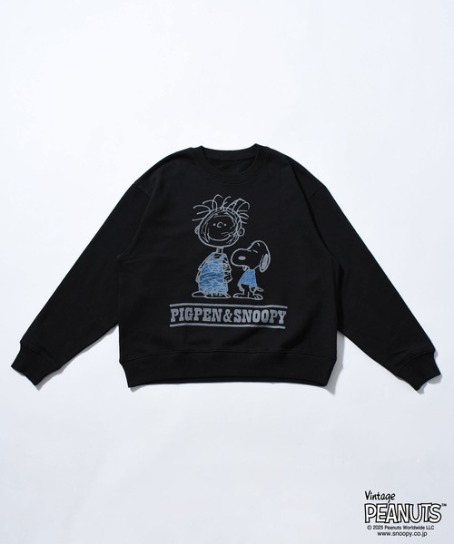 PEANUTS PIGPEN & SNOOPY スウェット | ジョンブル公式通販/JOHNBULL