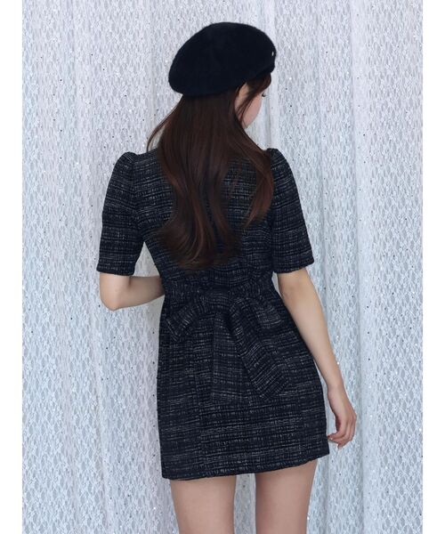 セール】テーラードカラーミニワンピース（ワンピース）｜EATME