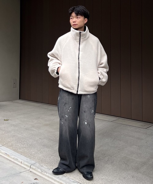 セール】Reversible blouson / リバーシブルブルゾン（ブルゾン