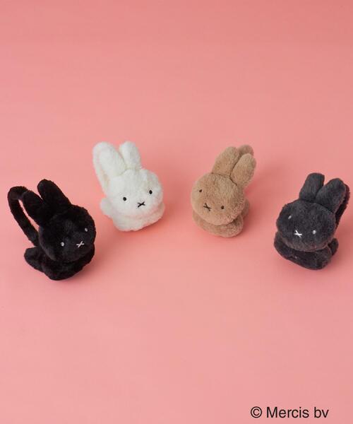 セール】【コラボ】miffy x OPAQUE.CLIP フェイクファーイヤマフ