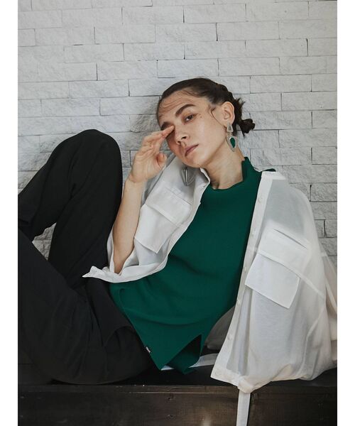 UN3D.（アンスリード）の「アウトポケットドルマンシャツ（シャツ