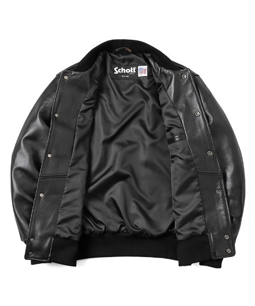 schott（ショット）の「Schott ショット 7571 レザーヴァーシティー