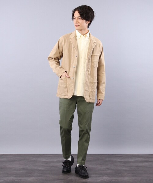 TAKEO KIKUCHI（タケオキクチ）の「◇ガーメントダイ フェイド デニム