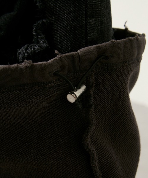 GRANCY（グランシー）の「【GRANCY】Sweat Docking Design Damage