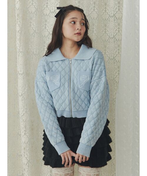 merry jenny（メリージェニー）の「モヘヤライクティアードショート