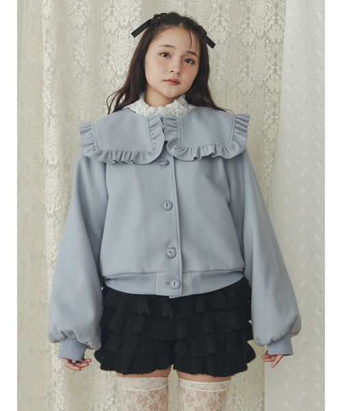 merry jenny（メリージェニー）の「モヘヤライクティアードショート