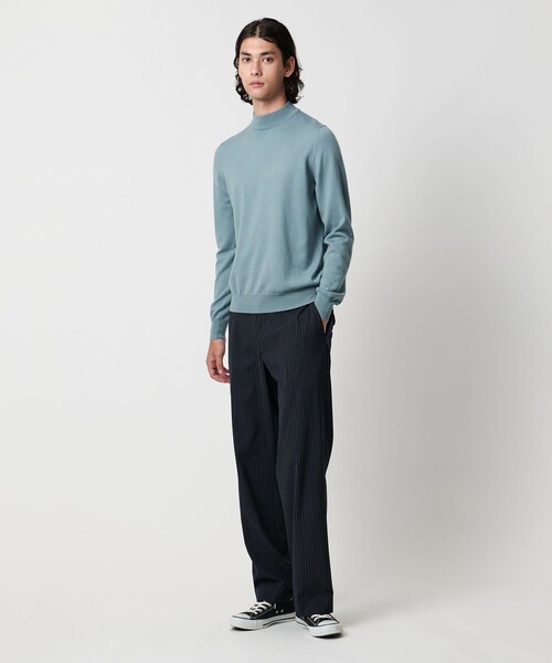 セール】＜Gran Sasso＞12ゲージ モックネック ニット（ニット